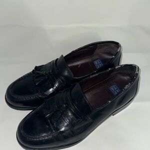 Nunn Bush Classic Black Leather Loafers